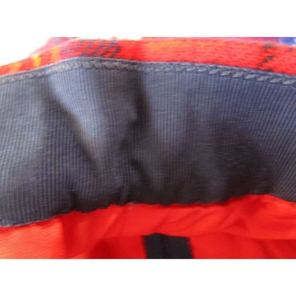 Wool Plaid Patchwork Flare Pants Lined No Tag Vintage Hand Made See Measurements - Picture 12 of 15